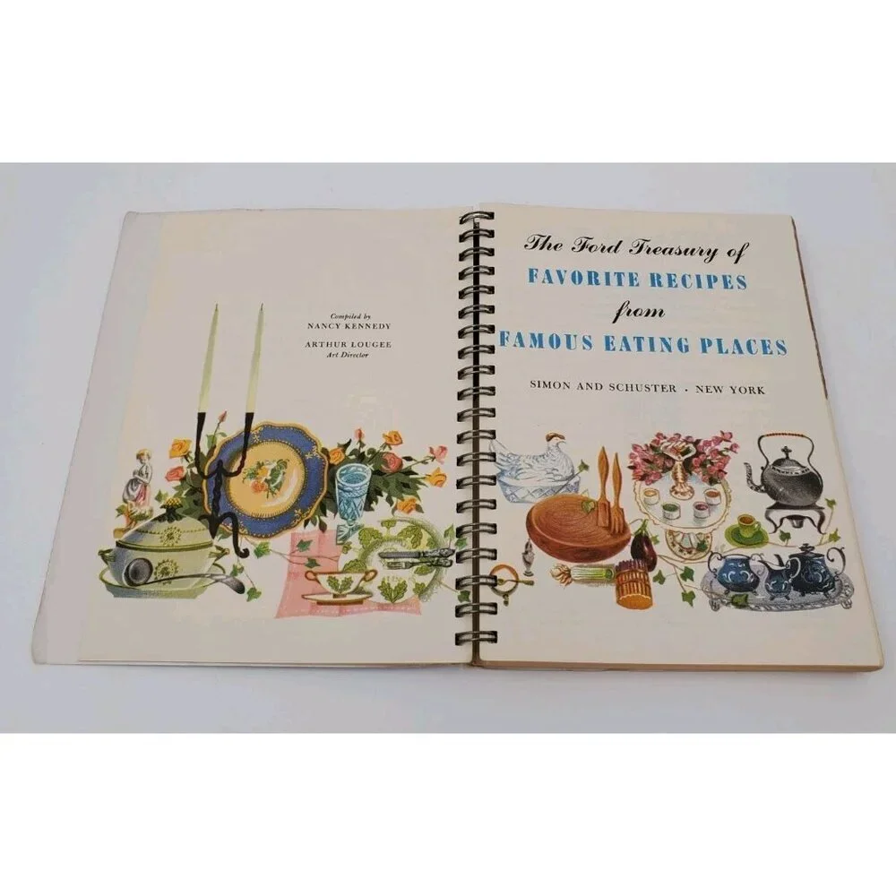 The Ford Treasury Of Favorite Recipes from Famous Eating Places - 1950